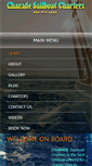 Mobile Screenshot of charadesailboatcharters.com